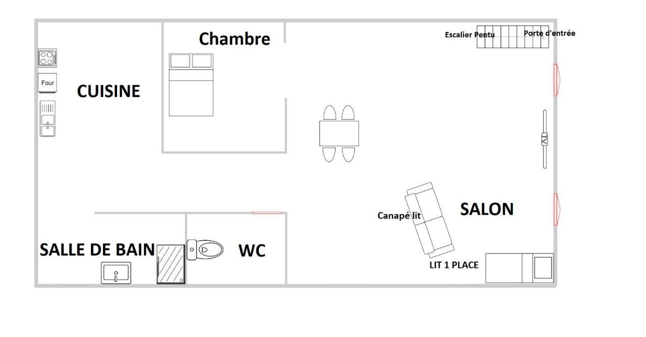 Coeur De Ville, T2, Rue Pietonne, Digne Les Bains Exterior photo